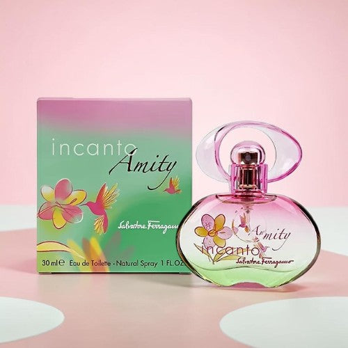SALVATORE FERRAGAMO INCANTO AMITY EDT 30ML DAMAGED BOX