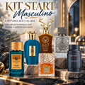 KIT START MASCULINO – 6 PERFUMES ÁRABES PARA REVENDA