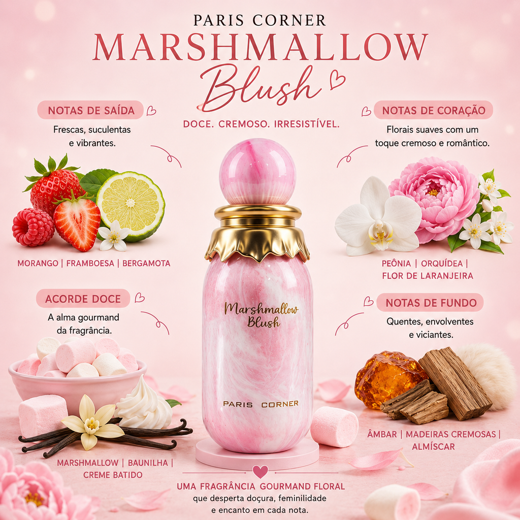 PARIS CORNER MARSHMALLOW  BLUSH EDP 100ml