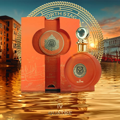 PARIS CORNER NORTH STAG EXPRESSIONS 4 QUATRE EXTRAIT DE PARFUM 100ml PERFUME ARABE