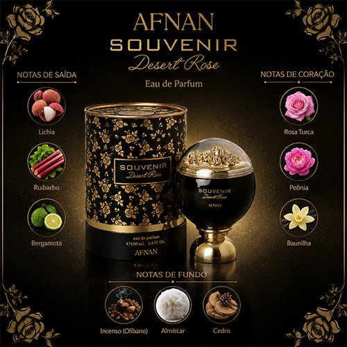 AFNAN SOUVENIR DESERT ROSE EDP 100ML
