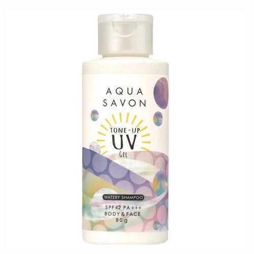 AQUA SAVON UV GEL TONE UP WATERLY SHAMPOO 80G