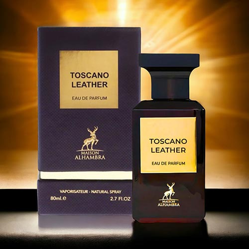 MAISON ALHAMBRA TOSCANO LEATHER EDP 80ML PERFUME ARABE
