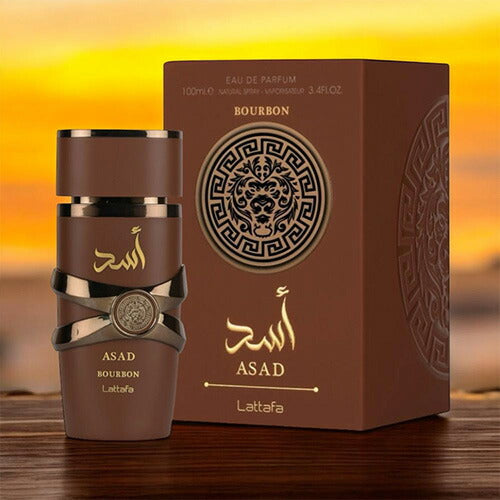 LATTAFA ASAD BOURBON EDP 100ML PERFUME ARABE