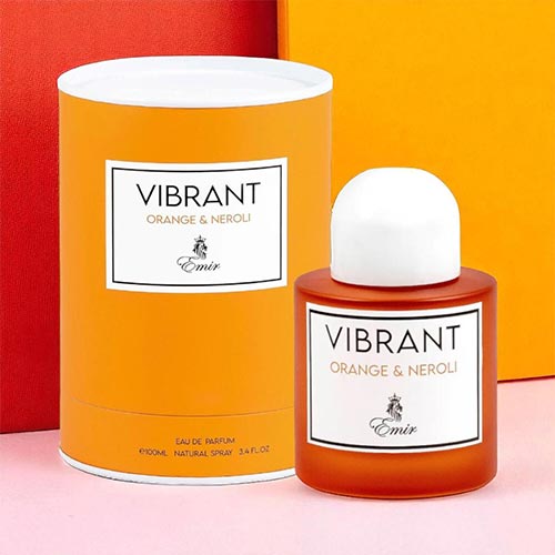 PARIS CORNER EMIR VIBRANT ORANGE NEROLI EDP 100ml PERFUME ARABE