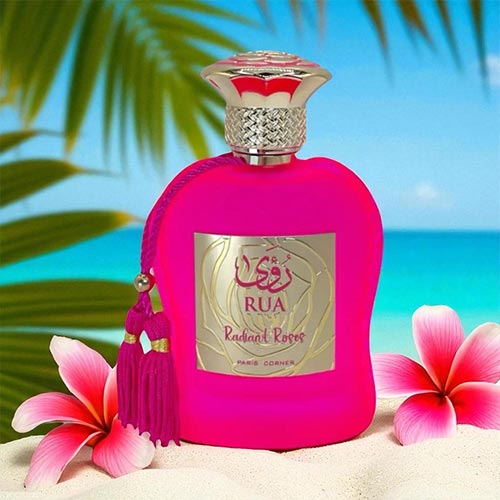 PARIS CORNER RUA RADIANT ROSES EXTRAIT DE PARFUM 100ml PERFUME ARABE