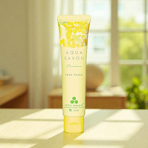 AQUA SAVON MIMOSA NO KAORI HAND CREAM 24S 45G