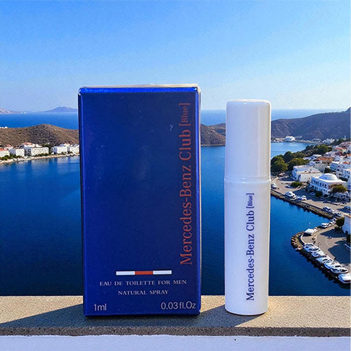 MERCEDES BENZ CLUB BLUE JP EDT 1ML AMOSTRA VAILS