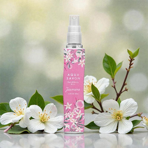 AQUA SAVON JASMINE NO KAORI HAIR BODY MIST 24S 135ML TESTER