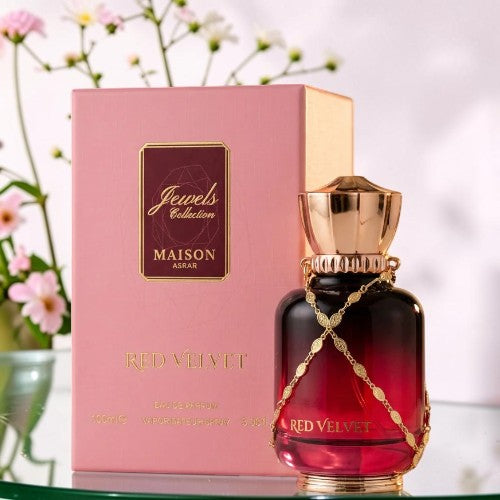 MAISON ASRAR RED VELVET EAU DE PARFUM 100ML