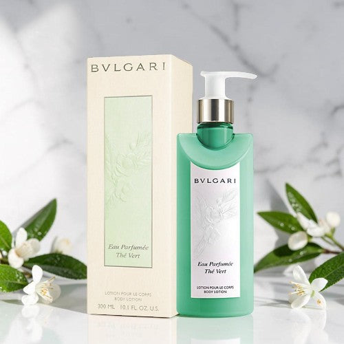 BVLGARI EAU PARFUMEE THE VERT BODY LOTION 300ml DAMAGED BOX